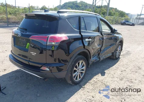 2016 Toyota Rav4 Limited z USA, uszkodzony, nr VIN 2T3DFREV4GW427809